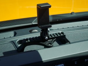 Ford Bronco Multi Function Holder - Pic-Angle Rail w/ Phone Mount